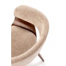 Стул HALMAR K545 бежевый/орех